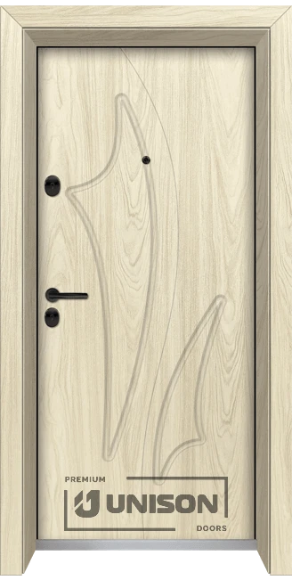 Vhodna Vrata Unison Optima 3014p I Izbelen Dub Side B