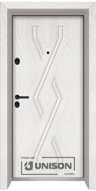 Vhodna Vrata Unison Optima 3015p F Snejen Bor Side B
